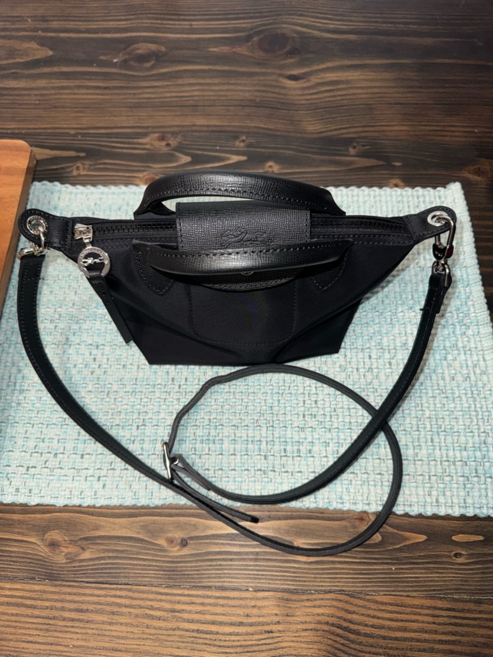 Longchamp Le Pliage Neo Small Nylon Short Handle Tote